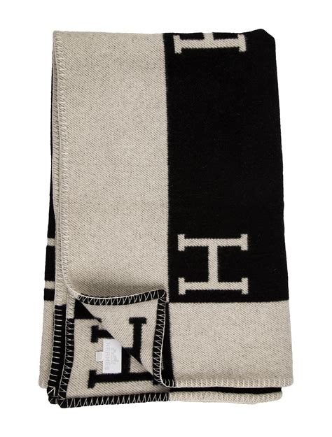 dark hermes|black hermes blanket.